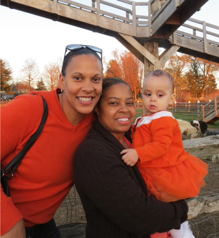 Yvonne, Tiffany and Zoe HarrisonTiffany Harrison